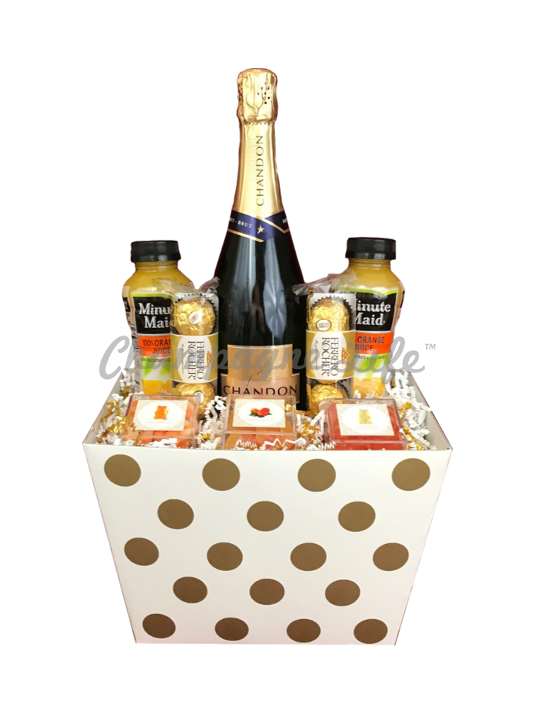 Champagne Mimosa Gift Basket Champagne Life Gift Baskets