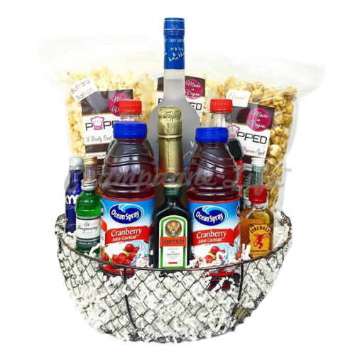 Malibu Rum Gift Basket Champagne Life Gift Baskets