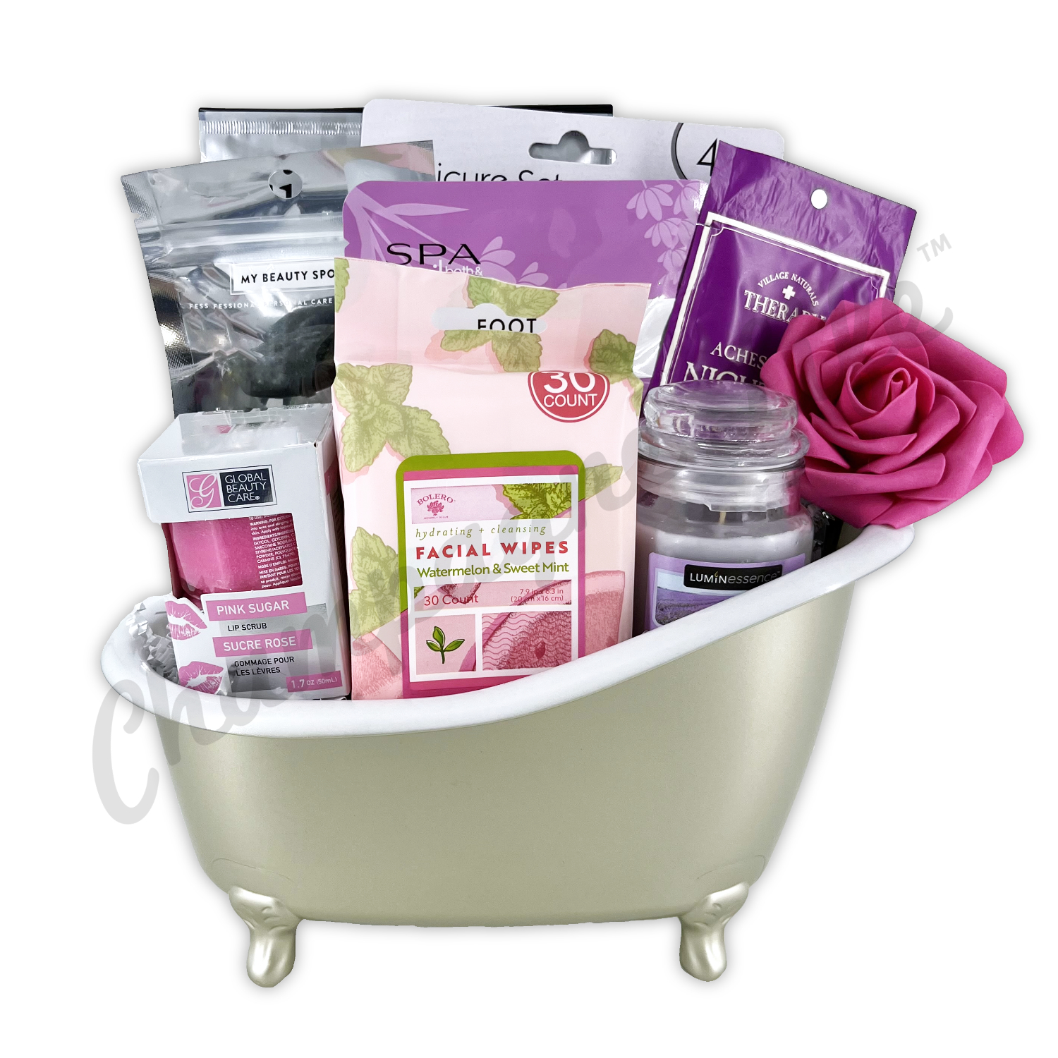 Amazon.com : Spa Luxetique Lavender Spa Gift Baskets for Women, Premiu –  cosmeticsfashion