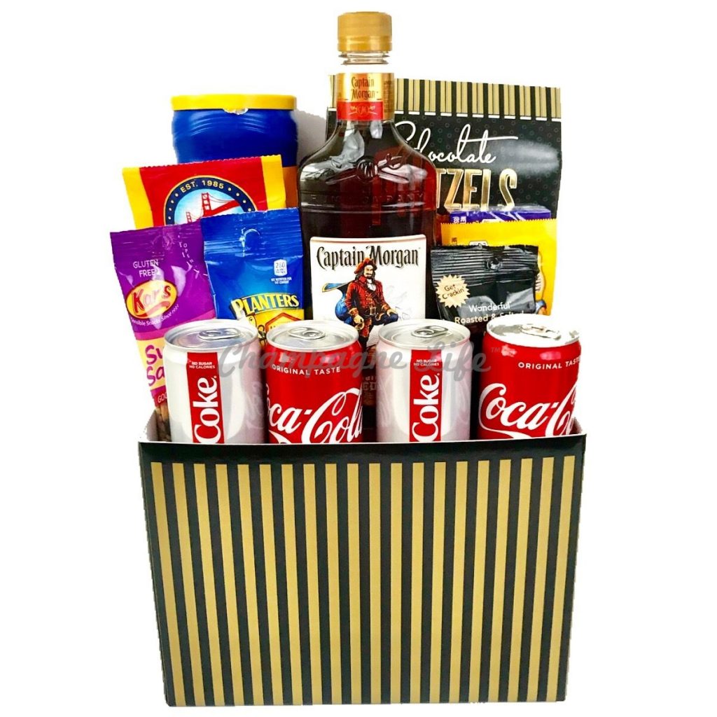 Malibu Rum Gift Basket Champagne Life Gift Baskets