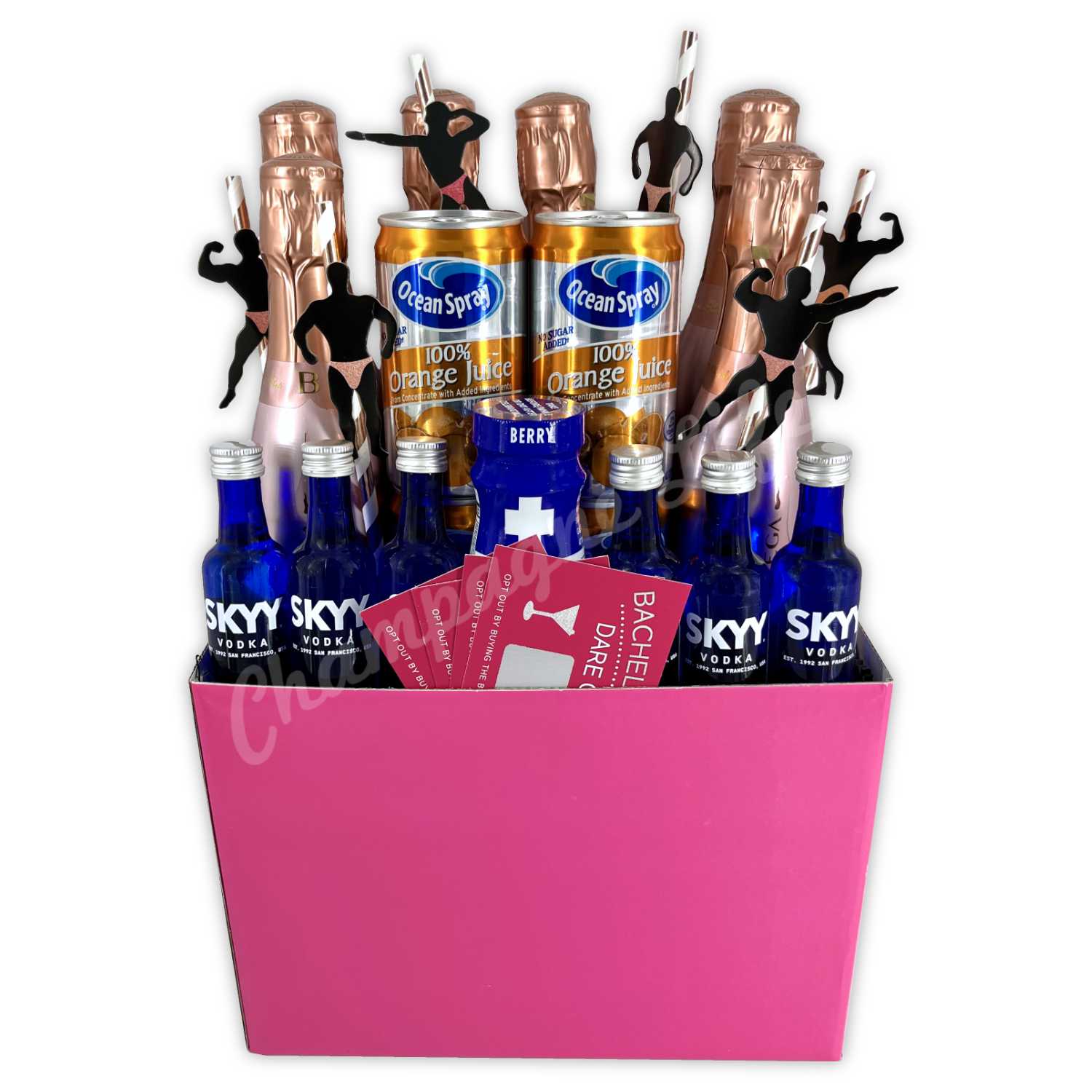 Make Your Own Personalized Cocktail Gift Basket