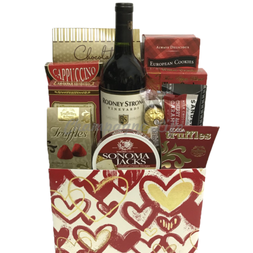Mother's Day Champagne Gift Basket