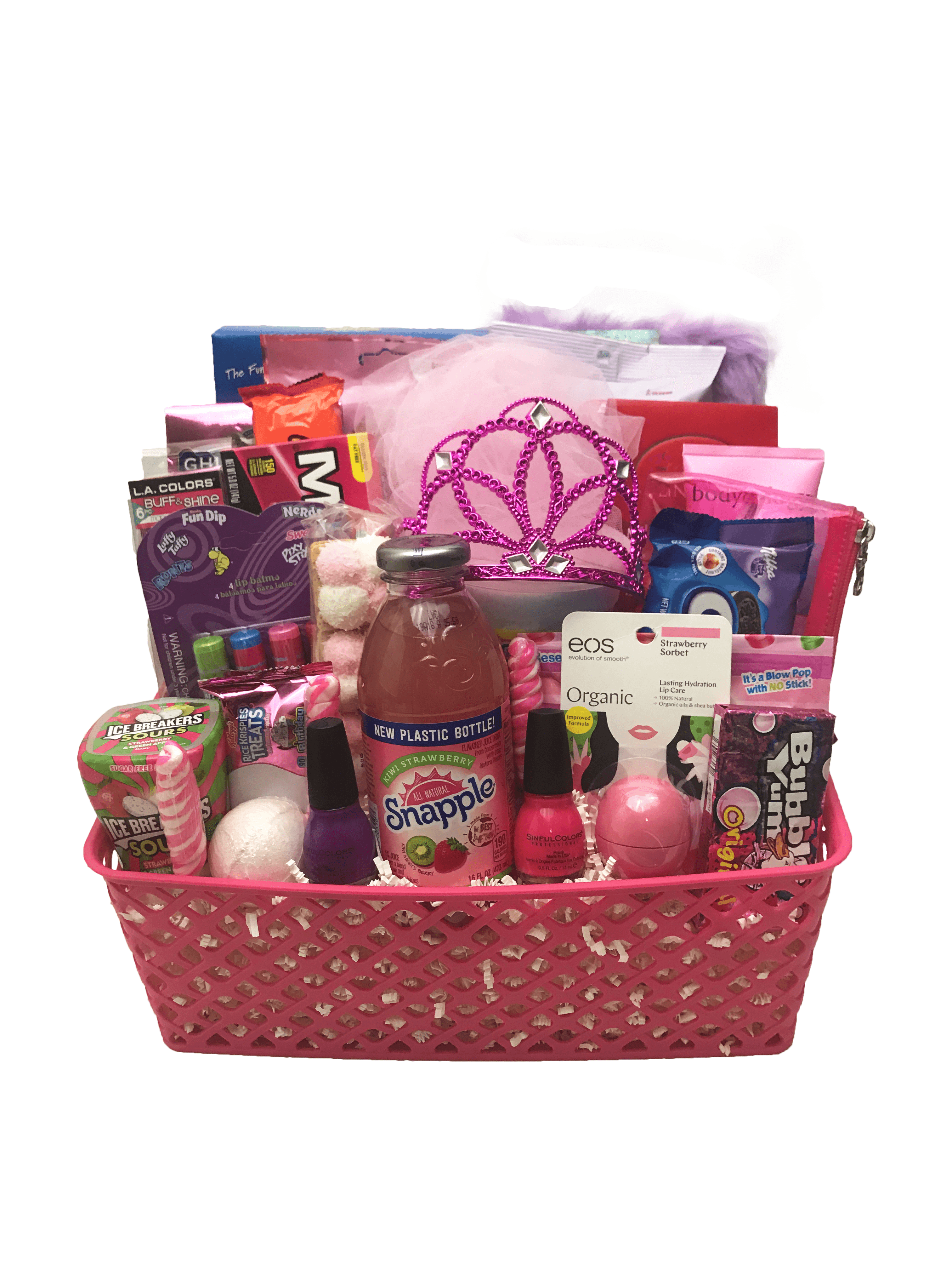 CUSTOM PRINCESS BASKET - CHAMPAGNE LIFE