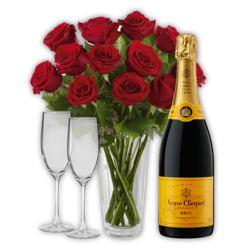Roses And Champagne Ch 1 Champagne and Roses Gift Set - Champagne Life Gift Baskets