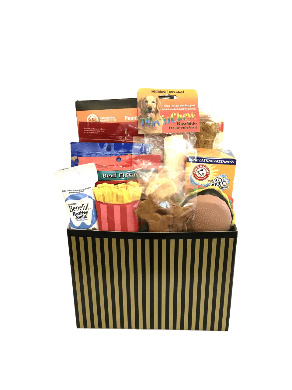 CHAMPAGNE LIFE - CUSTOM DOG BASKET