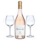 Champagne Life - Chateau D'esclans Whispering Angel Rose Wine Toast Set