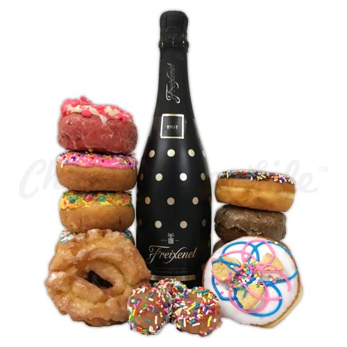 Champagne Life - Champagne and Donuts Gift Set