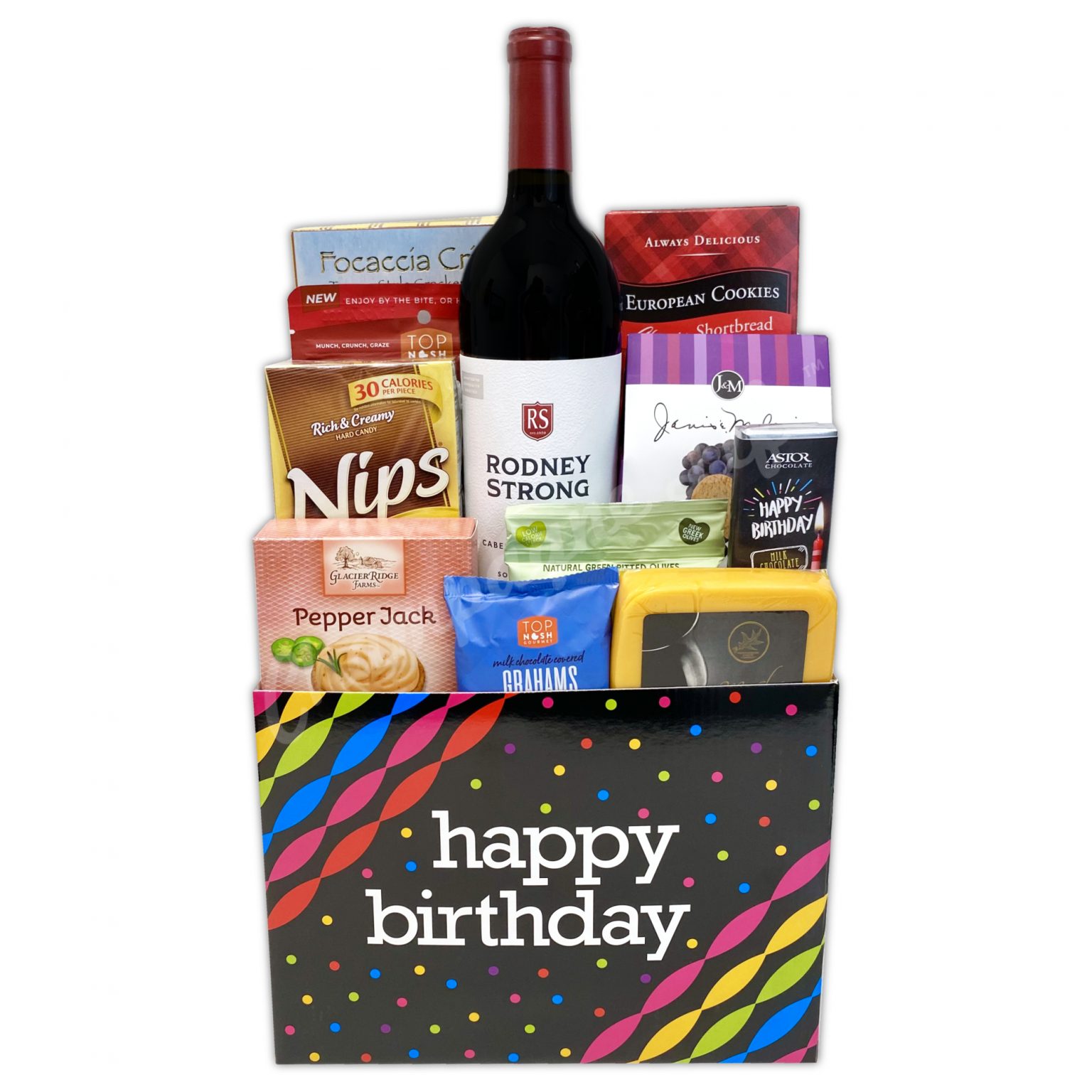 21st Birthday Gift Basket Champagne Life Gift Baskets