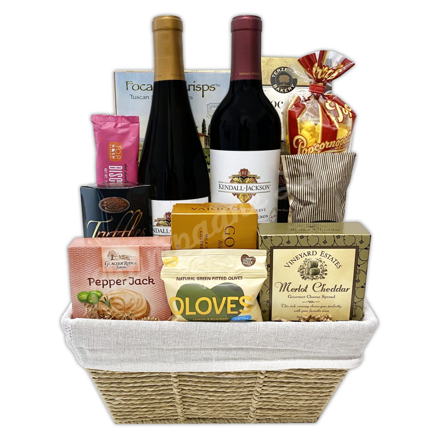 Josh Cellars Wine Basket Champagne Life Gift Baskets