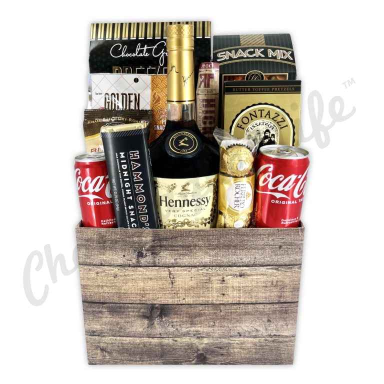 Hennessy Gift Basket Champagne Life Gifts
