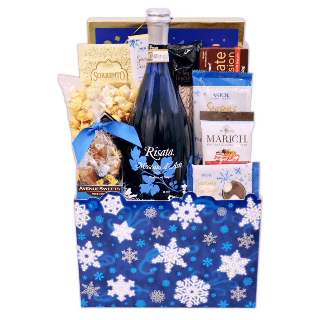 Holiday Hennessy Gift Basket Champagne Life Gift Baskets