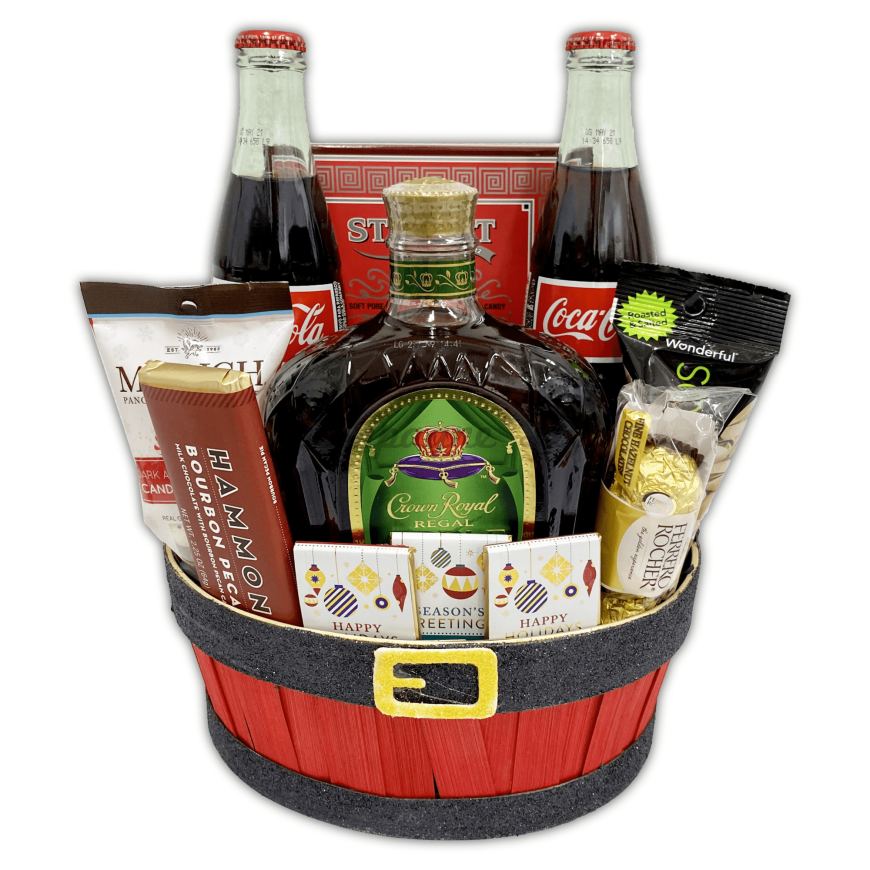 Download Crown Royal Regal Apple Basket Champagne Life Gift Baskets