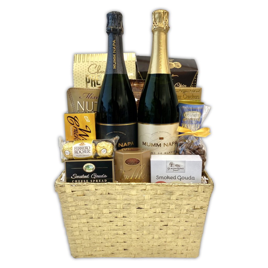 Deluxe Veuve Clicquot Gift Basket Champagne Life Gift Baskets