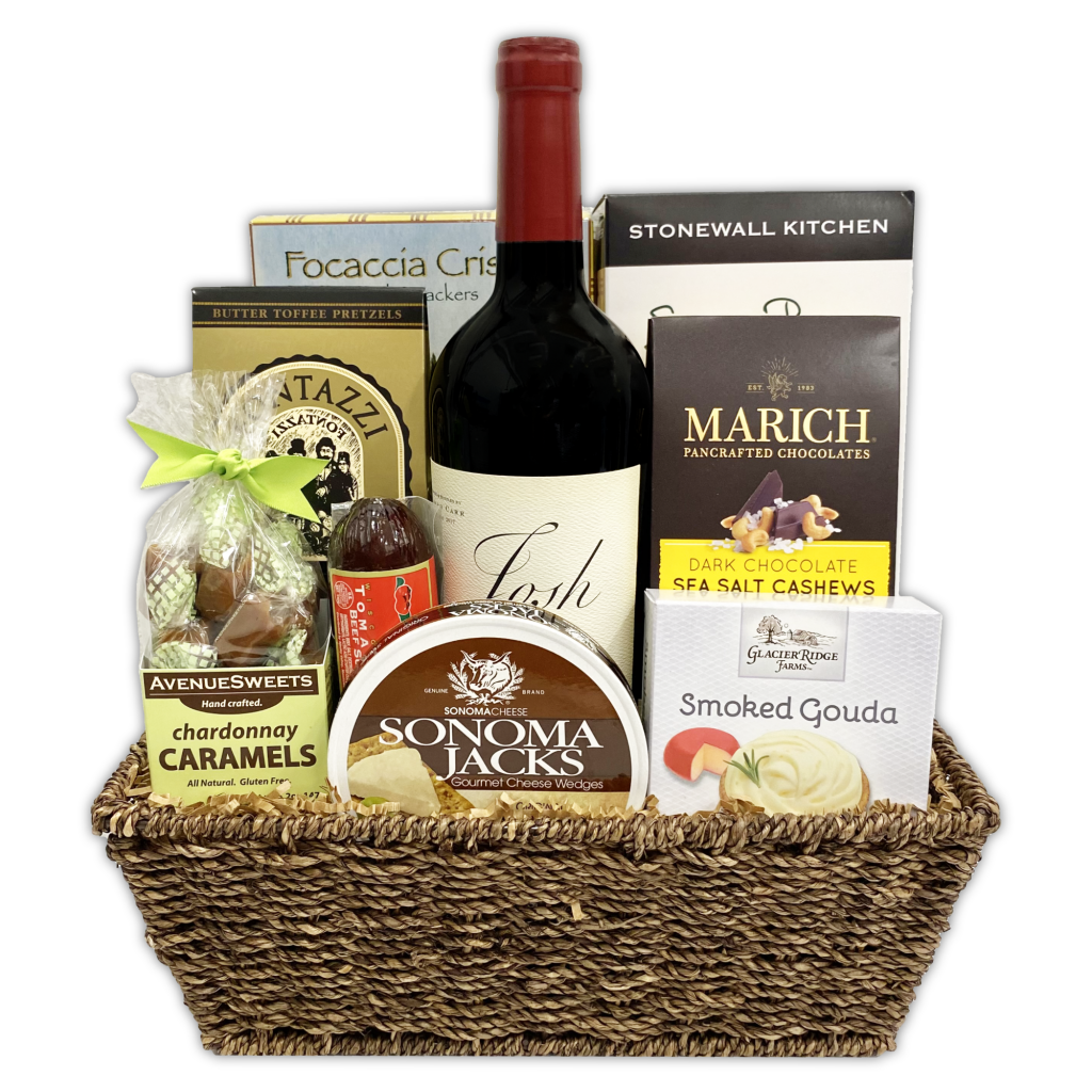 Josh Cellars Wine Basket Champagne Life Gift Baskets