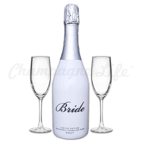 Champagne Life - Bride Sparkling Wine Toast Set
