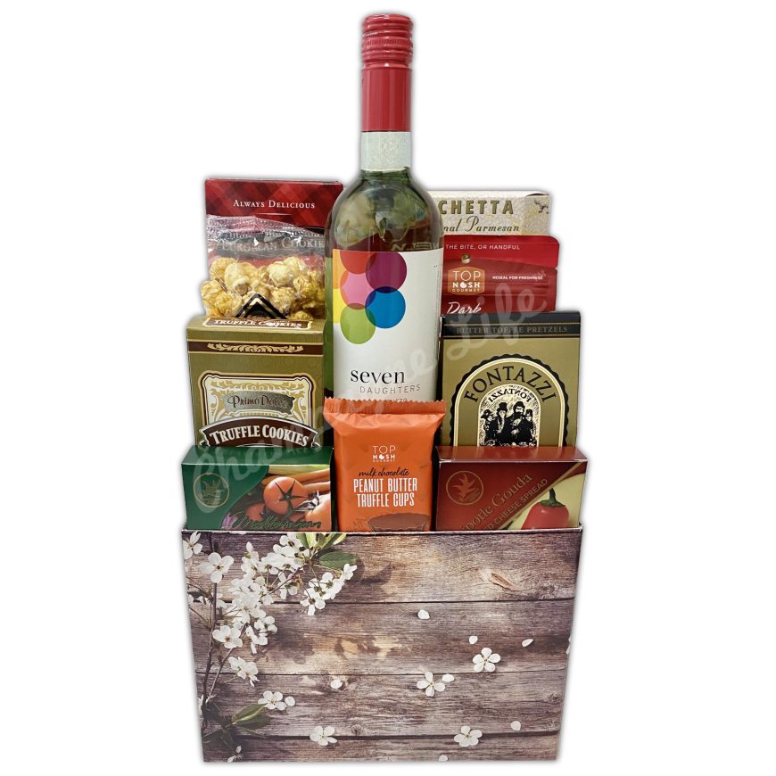 California Wine Gift Basket Champagne Life Gift Baskets