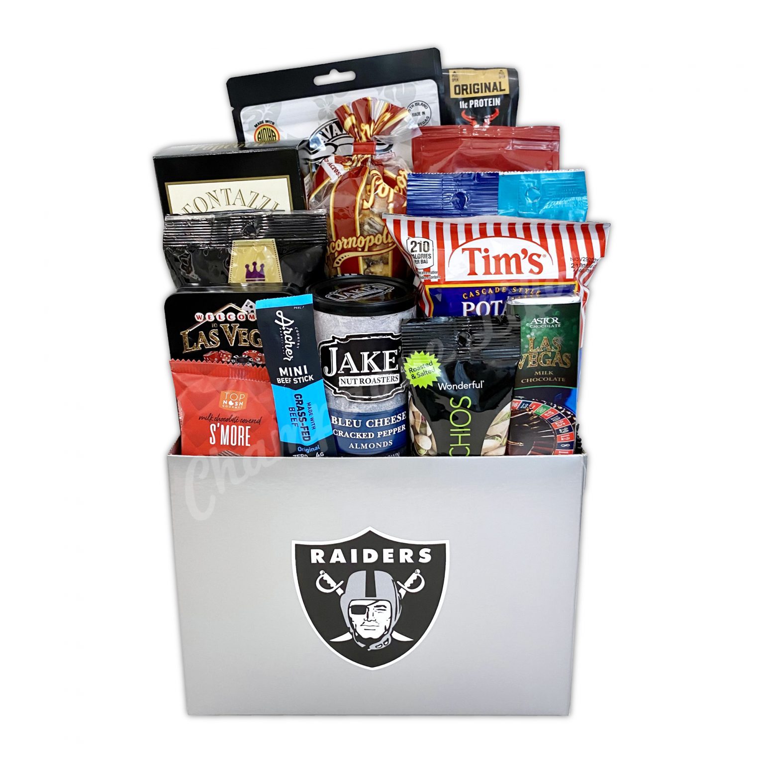 NFL Las Vegas Raiders™ Gift Basket Champagne Life Gift Baskets
