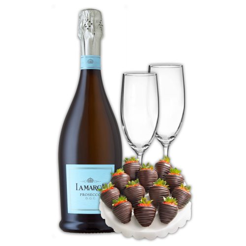 Champagne Life - Prosecco and Chocolate Covered Strawberries