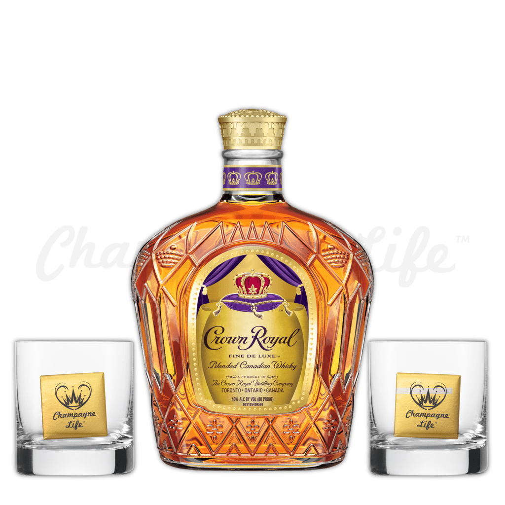 Crown Royal Gift Set Champagne Life Gift Baskets