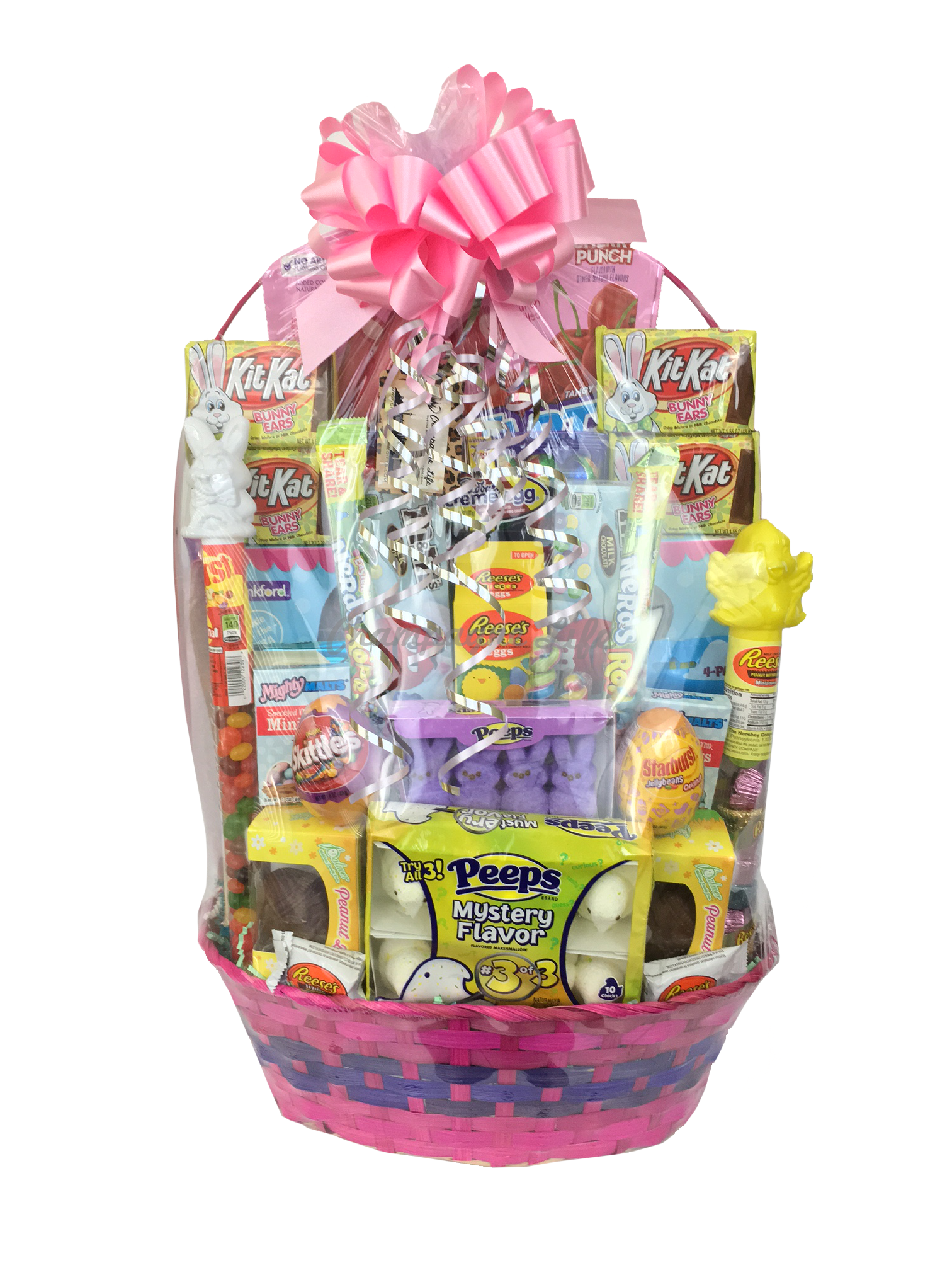 Easter Wishes: Bunny & Sweets Gift Basket at Gift Baskets ETC
