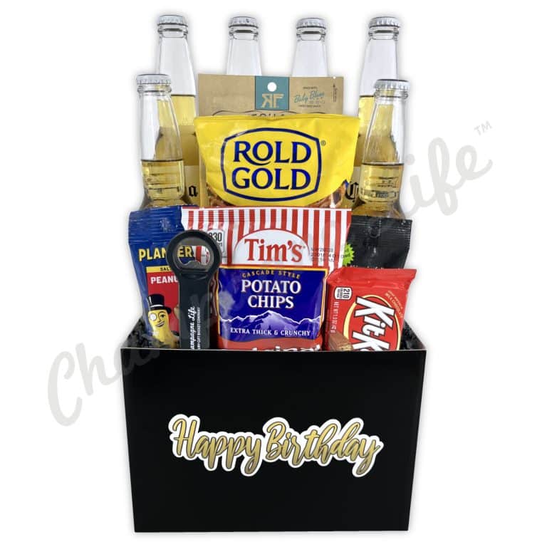 Jumbo Beer Gift Basket Champagne Life Gifts