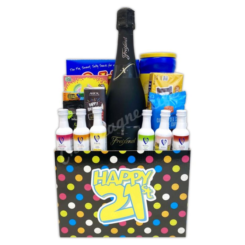 Champagne Life - 21st Birthday Basket