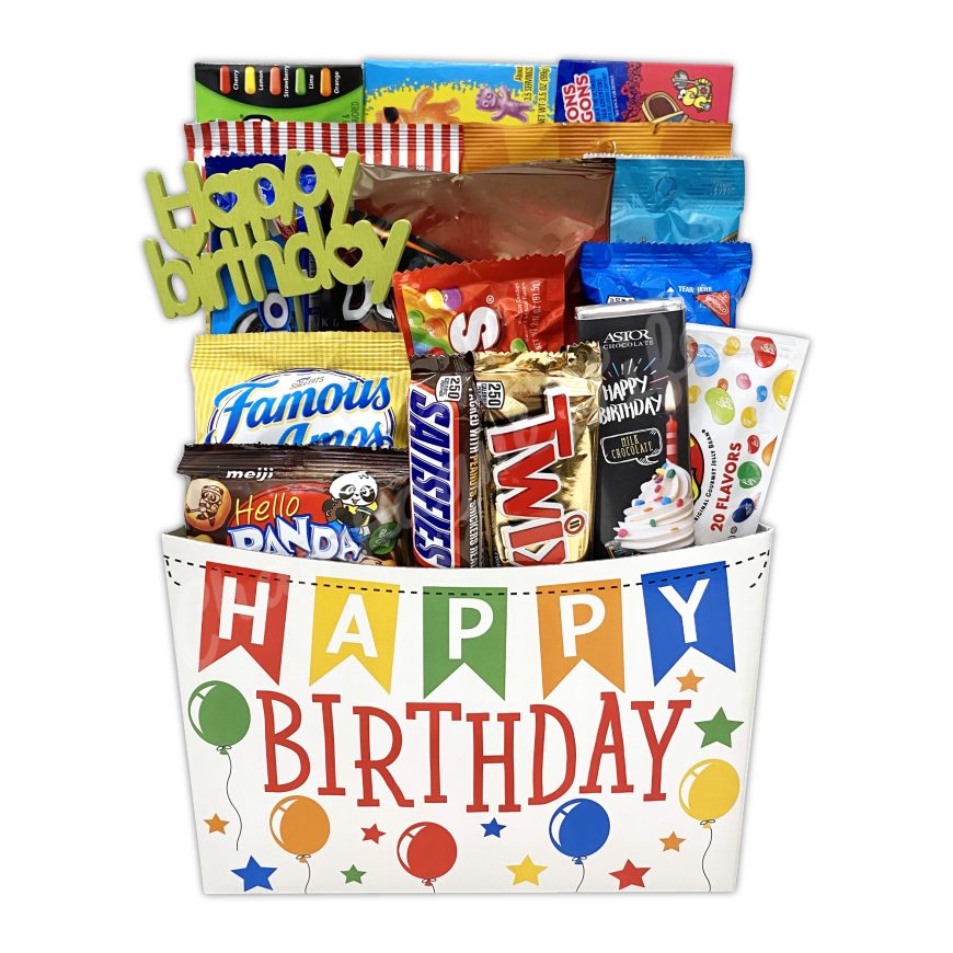 Birthday Explosion Gift Basket