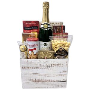 Champagne Life- Classic Champagne Gift Basket