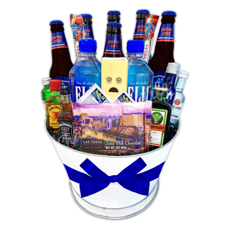 Champagne Life - Deluxe Bachelor Party Gift Basket