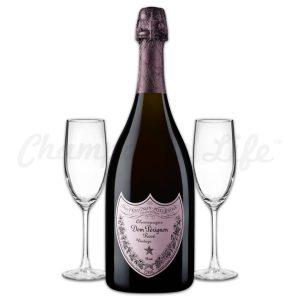 Champagne Life - Dom Perignon Rose Toast Set