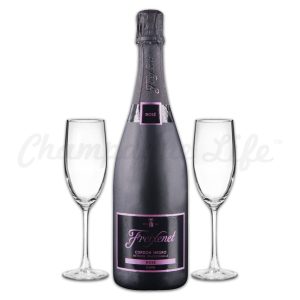 Champagne Life - Freixenet Cordon Negro Rose Toast Set