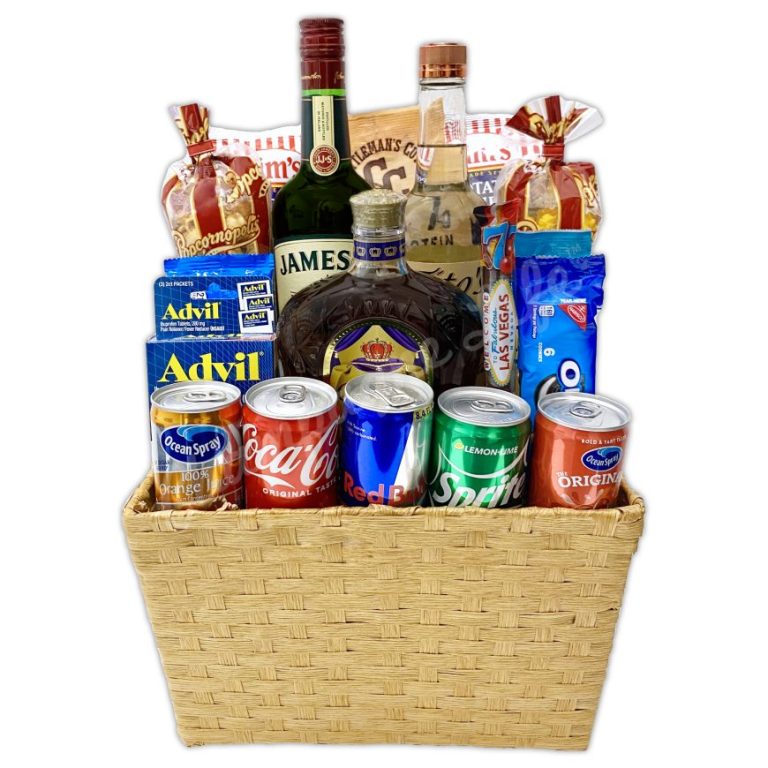 Malibu Rum Gift Basket 