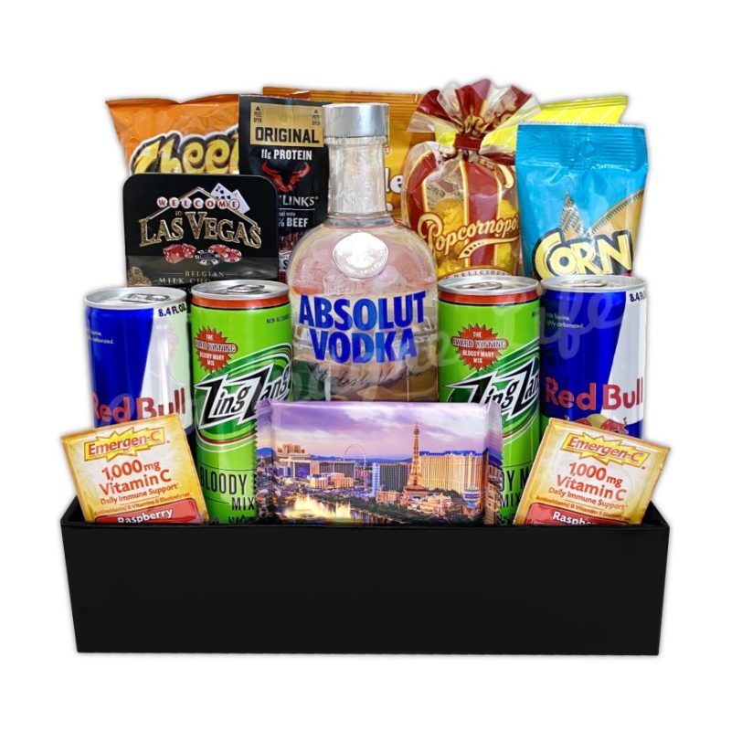 Champagne Life - Guys Night Out Gift Basket