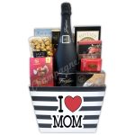 Champagne Life - I Love Mom Gift Basket