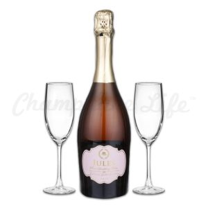 Champagne Life - Jules Sparkling Rose Toast Set