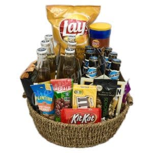 Champagne Life - Jumbo Beer Gift Basket