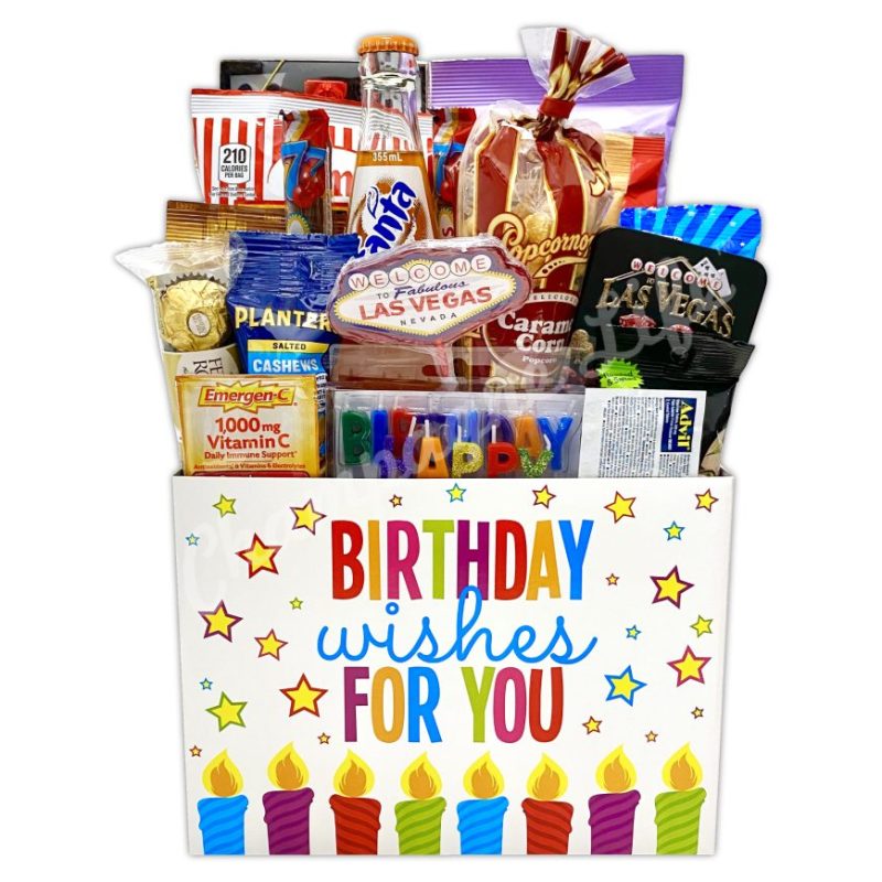 Champagne Life - Las Vegas Birthday Gift Basket