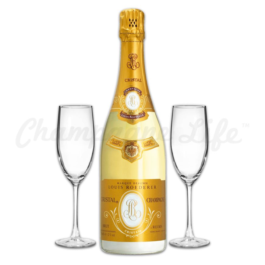 Champagne Louis Roederer Cristal Rosé avec coffret