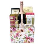 Champagne Life - Rose & Sweets Gift Basket