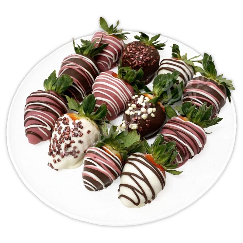 Champagne Life - Valentine's Day Chocolate Covered Strawberries