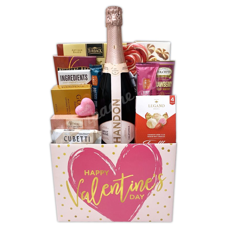 Valentine's Day Wine Basket