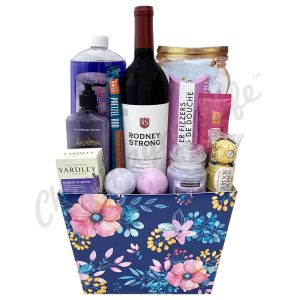 Champagne Life - Wine Relaxation Basket