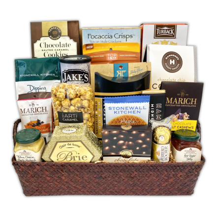 Gourmet Snacks Gift Basket | Champagne Life Gifts