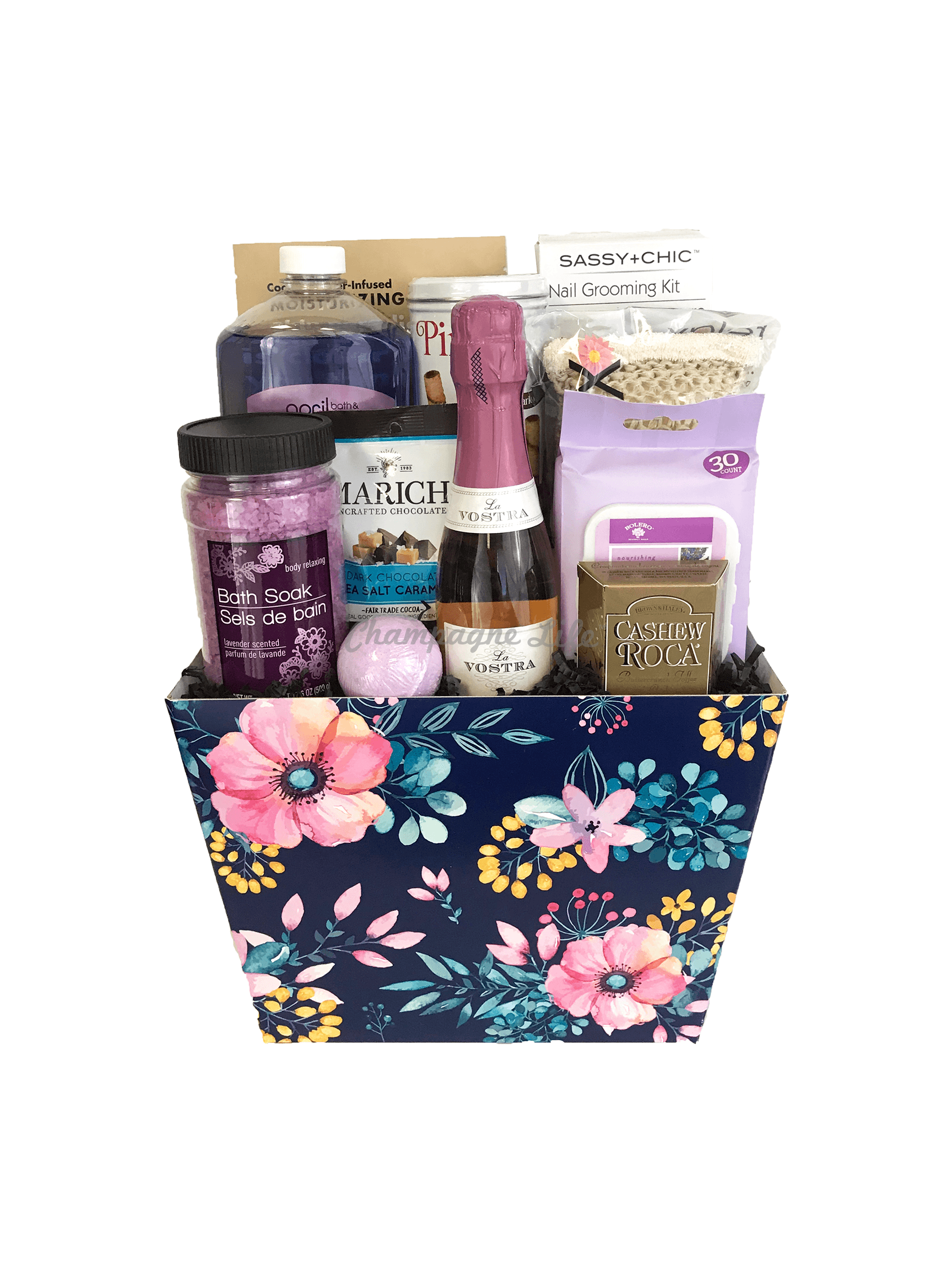 Spa Gift Set, Mom Gift Box, Gift Box for Her, Birthday Gift Basket