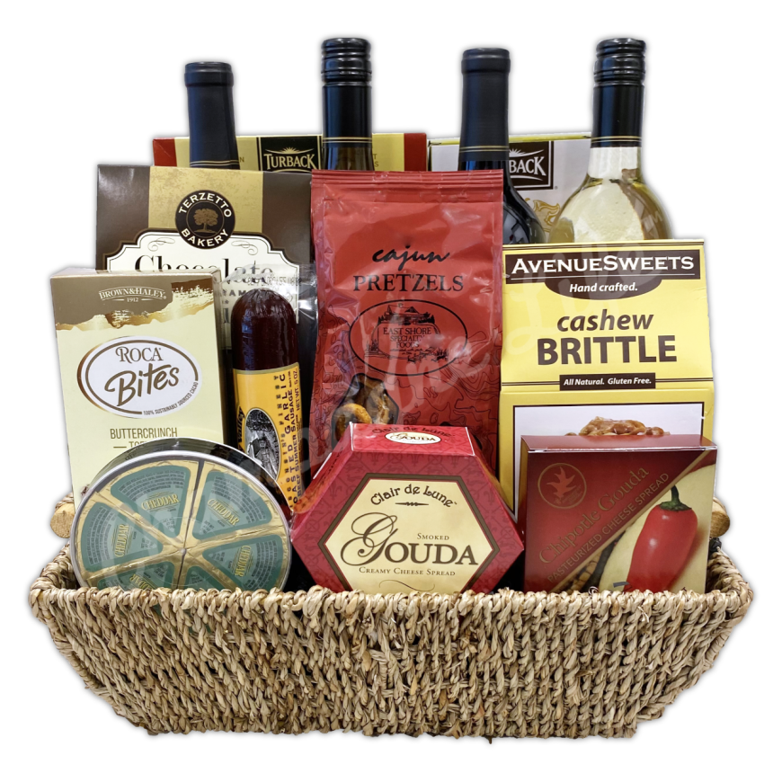Wines of the World Gift Basket