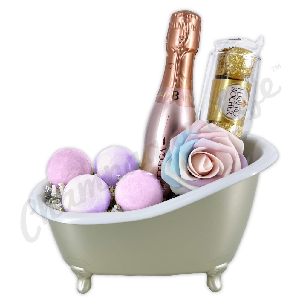 Champagne Bubble Bath Gift Basket Champagne Life Gifts