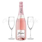 Champagne Life - Freixenet Sparkling Rosé - Alcohol-Free Toast Set