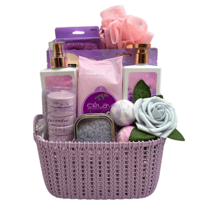 Lavender Spa Relaxation Basket