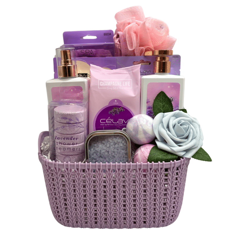 Lavender Spa Relaxation Basket
