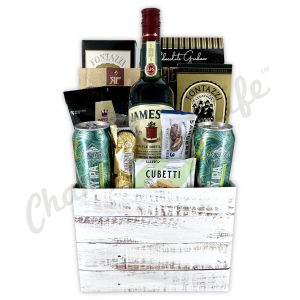 Champagne Life - Jameson and Beer Gift Basket